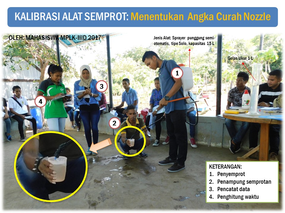 Angka Curah Nosel MPLK IIIC 2017